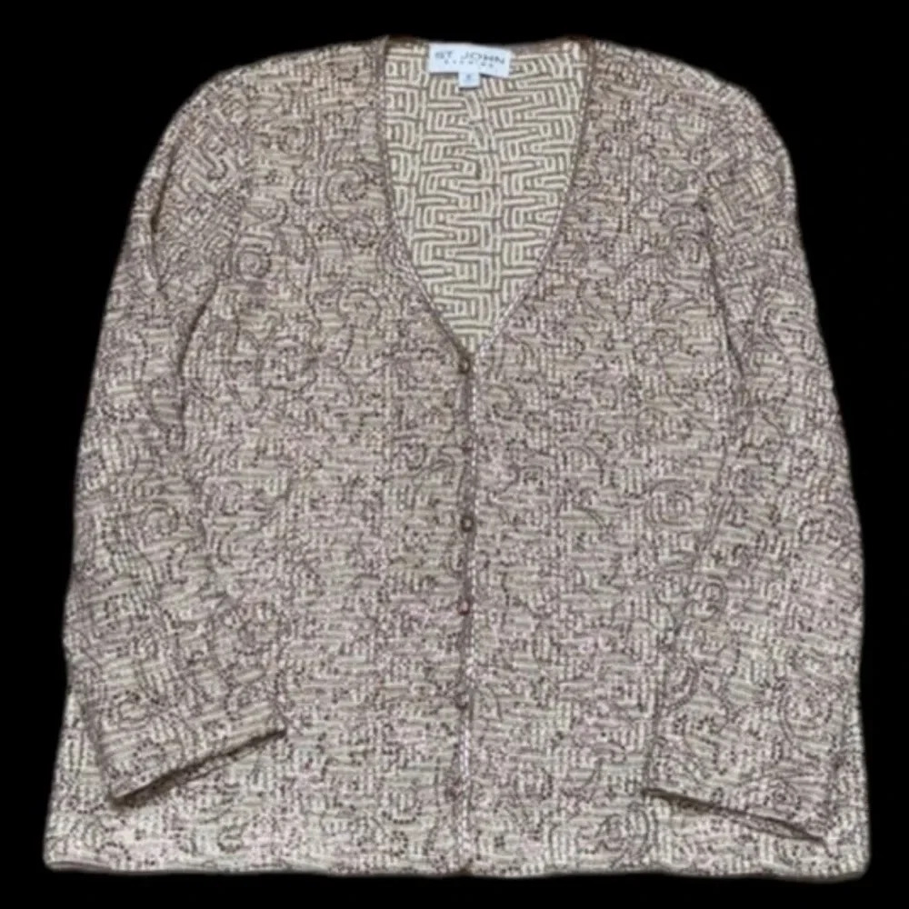St. John evening beaded  cardigan